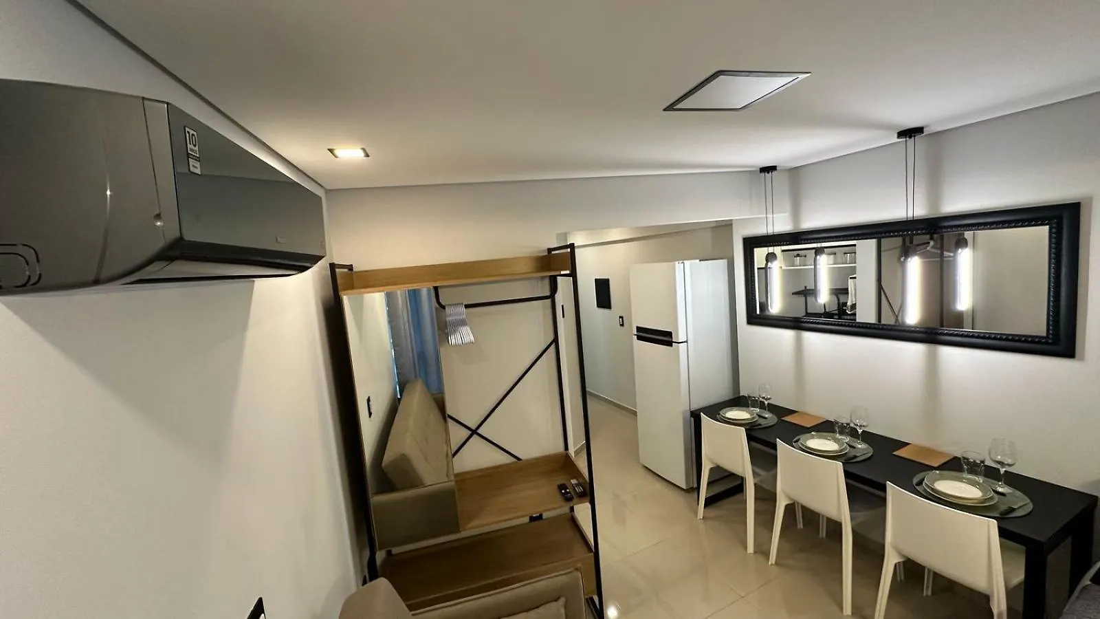Apartman Piscina Frente Mar - Loft Dubai - Roda Gigante - Paradisiaco - Mar Balneário Camboriú Brazília