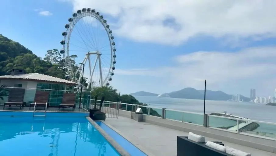 Apartment Piscina Frente Mar - Loft Dubai - Roda Gigante - Paradisiaco - Mar Balneario Camboriu Brazil