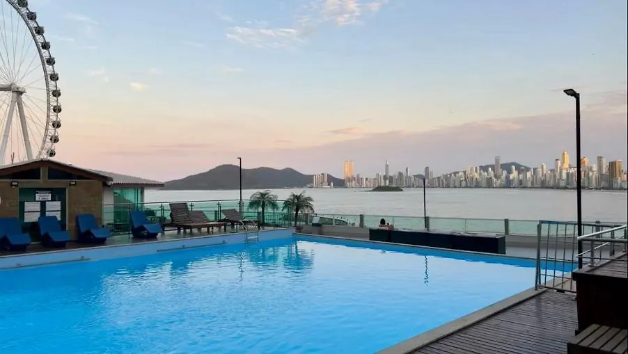 Piscina Frente Mar - Loft Dubai - Roda Gigante - Paradisiaco - Mar Balneário Camboriú